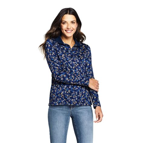 petite women's lands end clothing